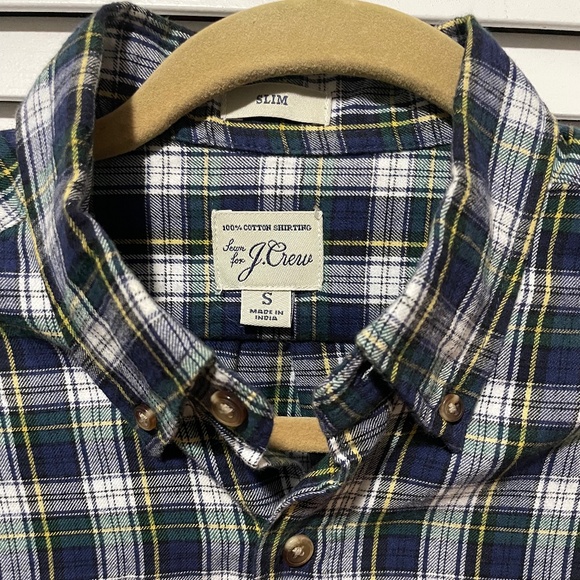 J. Crew Slim Fit Soft Cotton Twill Shirt in Size Small - Picture 4 of 6
